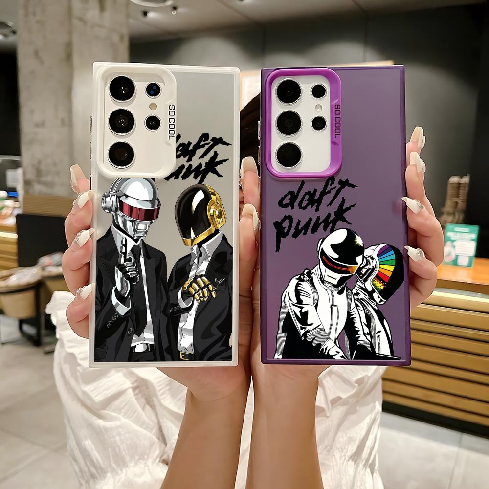 Samsung Galaxy S24 - เคสโทรศัพท์ลายวง Daft Punk สำหรับ Samsung Galaxy