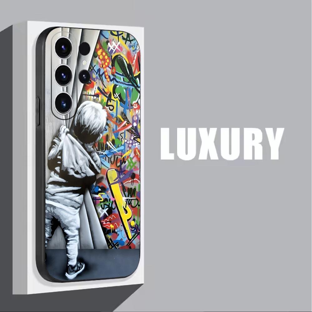Banksy Graffiti Artเคสโทรศัพท์ - Samsung Galaxy S24 บทวิจารณ์และราคา