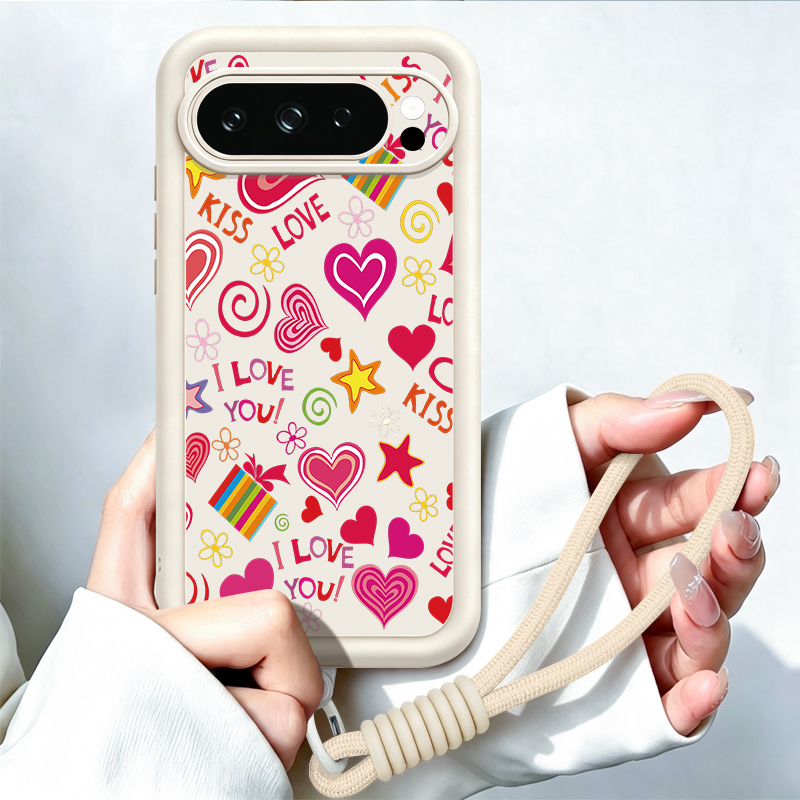 เคสโทรศัพท์ลายหัวใจสำหรับ Goog - Google Pixel 8A บทวิจารณ์และราคา
