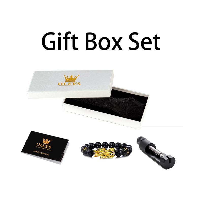 OLEVS นาฬิกาผู้ชายยอดนิยมสแตนเ - Luxury Zone บทวิจารณ์และราคา